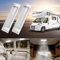 Suparee 12V-os LED lámpa, 6000K fehér, kapcsolóval - lakóautóba, hajóba, teherautóba (2db) 6