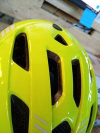 Cască de ciclism urban ABUS Urban-I 3.0 cu lumină spate și vizieră - Galben, mărimea XL (vizieră zgâriată, stare: vezi imaginea 2) 4