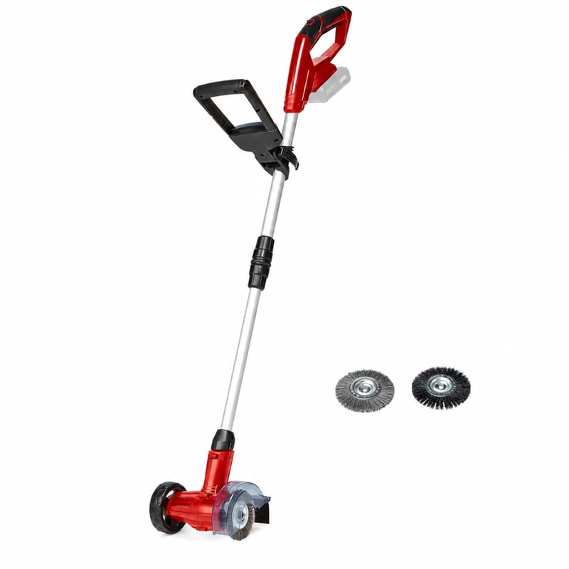 Curățător de rosturi cu acumulator Einhell GE-CC 18 Li Solo Power X-Change 18V — defect, funcționează parțial: ax deplasat (stare: vezi a 2-a fotografie)