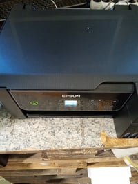 Epson EcoTank ET-2870 A4 Wi-Fi višenamjenski printer s tintnim spremnicima, skener, kopirka - crni — tinta ulivena (stanje: vidi 2. sliku) 2