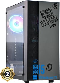 Intel i5 asztali számítógép 16GB RAM-mal, 500GB SSD-vel, Windows 11 Pro és Office 2019 1
