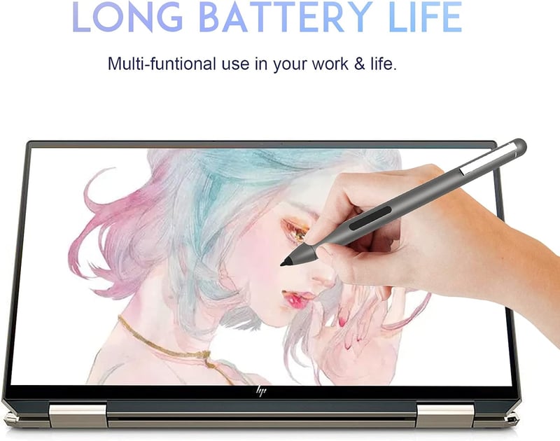Microsoft Surface Stylus Toll - 1024 Nyomásérzékenység, Tenyérfelismerés, AAAA Elem