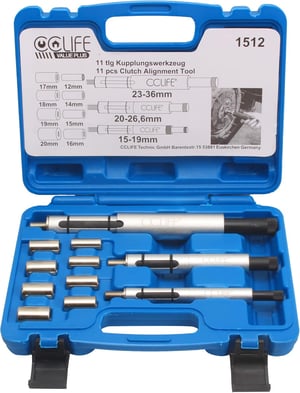 Set de centrare ambreiaj CCLIFE, 11 piese, 12-20 mm