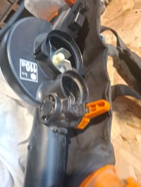 Fúkač na lístie, vysávač a drvič 3 v 1 WORX WG505E, 3000 W, so zberným košom 45 litrov, použitý stav 7