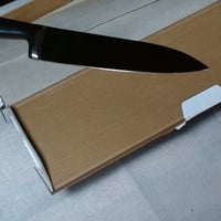 Sada nožov Tefal EverSharp K297S744, 6-dielna s integrovaným brúsičom v bloku, 5 — špička kuchárskeho noža je mierne ohnutá 0 (stav: pozri 2. obrázok) 2