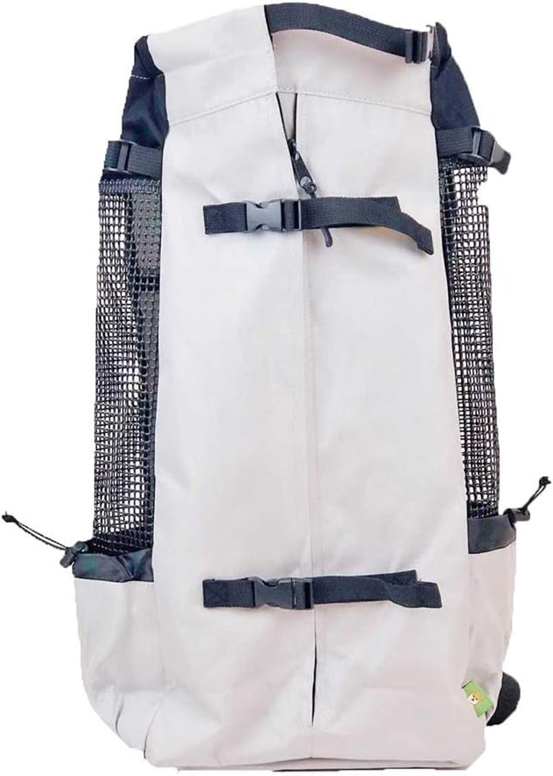 WLDOCA Kisállat Hátizsák - Lélegző, Összecsukható Kutyahordozó 10kg-ig, Motorozáshoz, Túrázáshoz