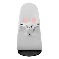 JYOKO KIDS Babybjorn Soft és Balance hintaágyhoz való huzat, nyuszi mintás, polár anyagú, hipoallergén, Oeko-Tex tanúsítvánnyal, 45g 1