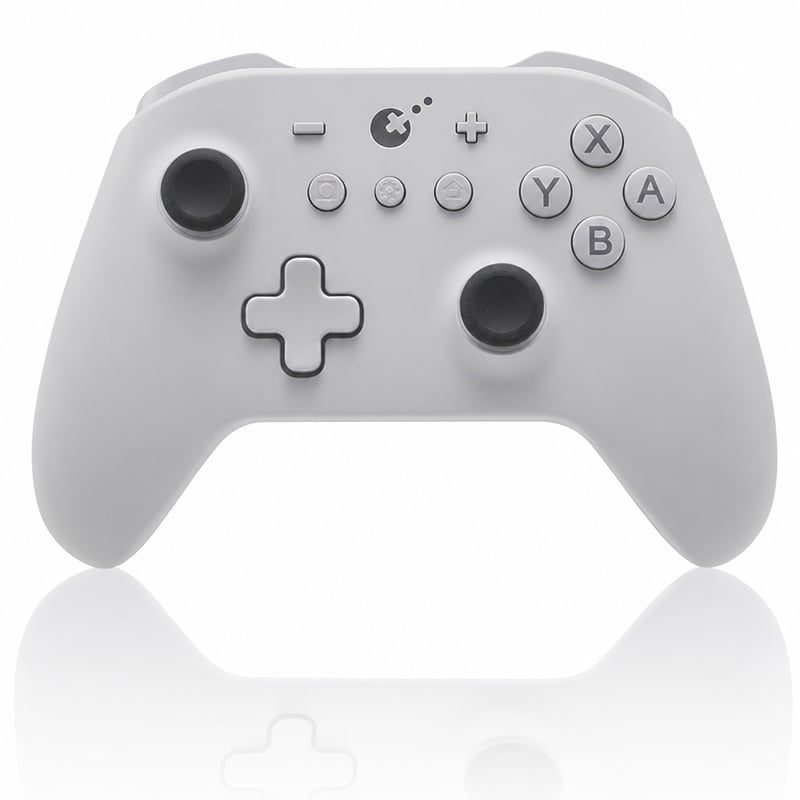 Controller wireless GuliKit KK3 pentru Nintendo — defect, funcționează parțial: joystick-ul analogic stâng nu răspunde pe direcția sus (stare: vezi a doua imagine)