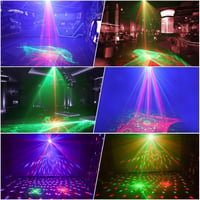 URAQT RGB Diszkófény 60 Üzemmóddal, Távirányítóval és Hangvezérléssel 5