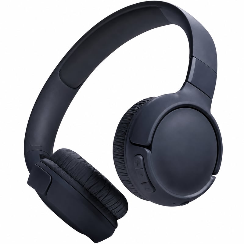 JBL Tune 520BT Bluetooth slušalice crne, 57 sati trajanja baterije, brzo punjenje, JBL Pure Bass — USB-C kabel (stanje: vidi 2. sliku)