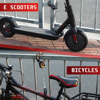 Elektromos roller lánczár vízálló tokkal - Univerzális e-roller és kerékpár kiegészítő 3