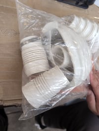 HOCANFLO 400W Szennyvízszivattyú Csatlakozócsonkok Készlet - WC, Mosdó és Zuhanyzó Bekötéshez, Réz Tekercselésű Emelőberendezéshez, 6000 3
