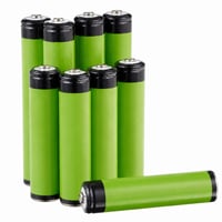 Amazon Basics AAA NiMH punjive mikro baterije, 800 mAh, 1,2 V, 9 kom (nepotpuno pakiranje, nedostaju 3 baterije; stanje: pogledajte 2. sliku) 1