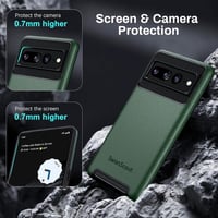 Google Pixel 7 Pro Zöld Védőtok - SwanScout Dupla Rétegű, Vezeték Nélküli Töltéssel 4