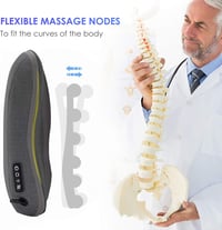 Comfier Shiatsu masszírozó párna melegítéssel, hordozható, nyak- és hátmasszázsra 5