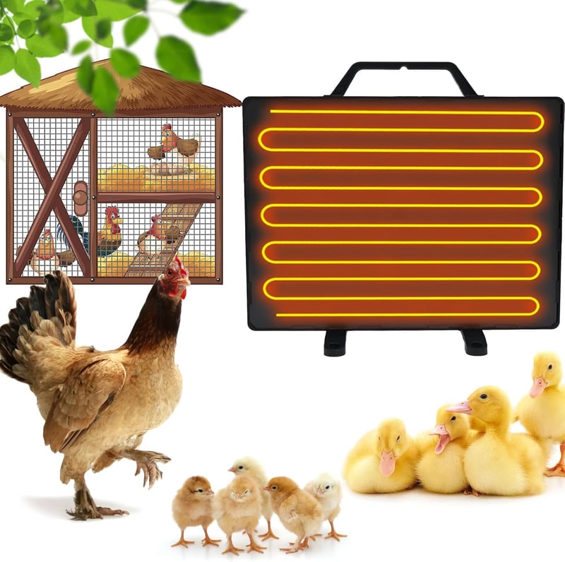 Tyúkól fűtőpanel 140W - Téli melegítő csibéknek és baromfinak