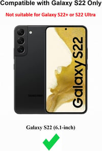 Samsung Galaxy S22 5G átlátszó vékony védőtok, ütésálló keménytok 2