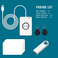 ACR122U NFC RFID olvasó és író készülék, gyors USB csatlakozással, kártyaíró funkcióval 3