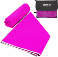 Zoegate Prosop Microfibră S XL XXL - Uscare Rapidă, Prosop de Călătorie, Sport, Plajă, Saună și Lavetă de Curățare, 80x40 cm 2