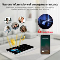 PGST 21 részes WiFi okos riasztórendszer - Alexa-kompatibilis, bővíthető, lakás, garázs, lakóautó védelemre 4
