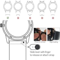 Microwear fém óraszíj, gyorskioldású milánói szövésű, 16-22mm 6