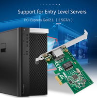 Intel I210AT PCI Express Gigabit Ethernet hálózati kártya, PXE támogatással, túlfeszültség védelemmel 5