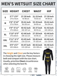 Owntop 3/2mm-es férfi neoprén búvárruha, elöl cipzáros, XL-es méret, fekete 2
