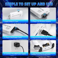 NOBES 2025 Retro Játékkonzol – 22.000+ Klasszikus Játék, 2 Vezeték Nélküli Kontrollerrel, HDMI Plug & Play, Ultra Pro 4