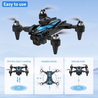 Aenxwa E88 Mini Drón 4K HD Kamerával - Kefe Nélküli Motorral, WiFi FPV, 120° Látószög, Optikai Pozícionálás, Akadályérzékelés, 2 Akkumulátor 4