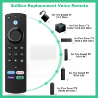 SZILBZ Hangvezérléses Távirányító Fire TV Stick és Cube-hoz - Újracsomagolt 2