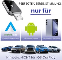 AIZEO Android Autó Vezeték Nélküli Adapter - Vezetékes Android Auto Átalakító Gyors Bluetooth Kapcsolattal, Kompakt Méretű Autós Kiegészítő  8