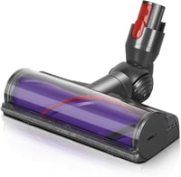 DrRobor Elektromos Kefefej Dyson V7 V8 V10 V11 V15 Porszívókhoz - Turbinás Padlófej Kemény Padlóra és Szőnyegre - Soft Roller Floor Nozzle 1