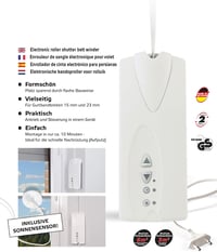 superrollo Professional SR10070 Elektromos Redőnymotor - 30 kg Teherbírás, Fehér, Műanyag Ház, 230V, Otthoni Redőnyautomatizálás 3