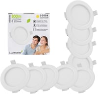 Philips 12W Meleg Fehér Süllyesztett LED Spotlámpa Szett, 9db 1