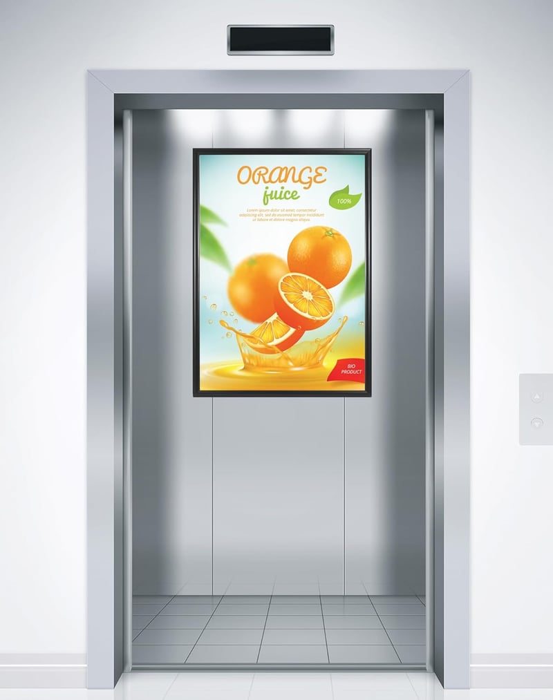 QWORK 5 db A1 méretű (59,4 x 84,1 cm) elölnyíló poszter keret, tükröződésmentes védőpanellel - 25 mm-es fekete alumínium profil