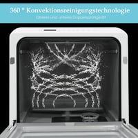 Mini Mosogatógép 6 Programmal - Asztali Kivitel, Víztartállyal vagy Csatlakozással, Szárítás Funkcióval, Lakásba, Irodába, Kemping 6