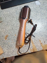 Teplovzdušná kulma 2 v 1 BaByliss Air Power Volume, zlatá, používaný stav 2