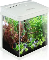 Nobleza 7 literes nano akvárium LED világítással és szűrővel, fehér 1