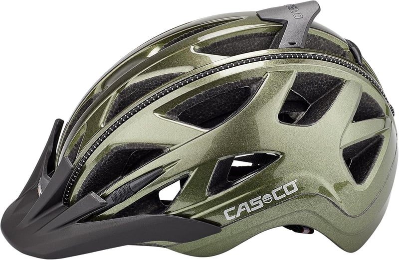 Casco ACTIV 2 Olívzöld Kerékpáros Bukósisak