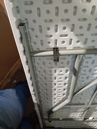 Masă dreptunghiulară pliabilă WERKA PRO 239 x 74 x 74 cm, 10 persoane — șuruburi de fixare lipsă (stare: vezi a 2-a imagine) 3