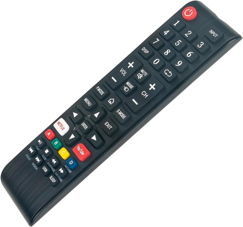 ALLIMITY Univerzális Távirányító Akai TV-hez - Kompatibilis AKTV3925T SMART SAT, AKTV3922I, AKTV3230T és Több Modellhez, 10m Hatótáv