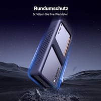 UGREEN USB 4 M2 Ház 40Gbps NVMe Külső SSD Adapter Hatékony Hűtéssel, 8TB Kapacitás, MacBook Pro M4/M4 Pro/Max és HP Celeron N4120 Kompatibil 7