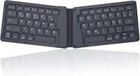 Perixx PERIBOARD-805 Ergo Bluetooth 5.1 Összehajtható Ergonomikus Billentyűzet, Ultravékony Hordozható, Sötétszürke, Német QWERTZ Kiosztás 1