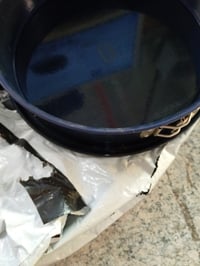 Formă de tort rotundă cu arc Dr. Oetker Back-Liebe, 28 cm, bază emailată albastru închis, rezistentă la zgârieturi, margine extra înaltă, formă de copt din oțel 3