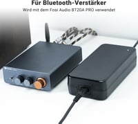 Fosi Audio 48V 5A tápegység Bluetooth sztereó erősítőkhöz és mini Hi-Fi rendszerekhez 5