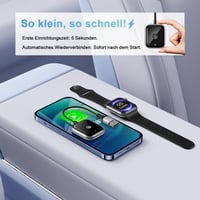 AIZEO Vezeték Nélküli CarPlay Adapter - Gyors Átalakítás Vezetékes CarPlayről Vezeték Nélkülire, Mini Méretű, iPhone Kompatibilis 6