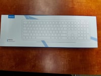 OMOTON vezeték nélküli AZERTY billentyűzet, ultravékony, numerikus blokkal, Windows kompatibilis 10