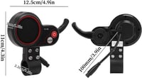 GAESHOW 48V TF-100 LCD kijelző M4 elektromos roller vezérlőhöz, 6 pines 2