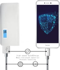 Xinfene 3 méteres USB-C gyorstöltő kábel 2db, Samsung Galaxy és más telefonokhoz 2