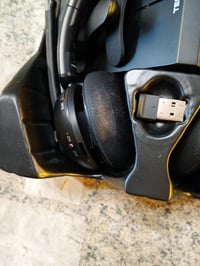 TECKNET V5.3 Bluetooth slušalice s AI mikrofonom za poništavanje buke, bez USB donglea i USB-C donglea, postolje za punjenje zvecka (stanje: vidi 2. sliku) 3